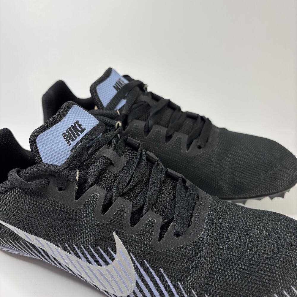 NIKE RACING Shoe Men 5.5 Zoom Rival M Black Gray Track Racing AH1020-004 - Picture 10 of 14